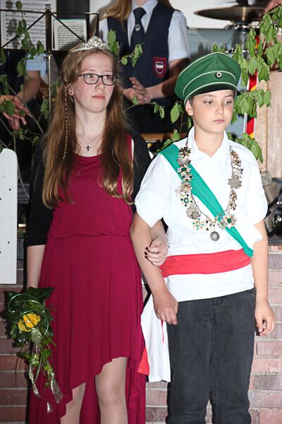 Kinderkönigspaar 2016/2017 Jannik Holtkotten und Jana Völkel