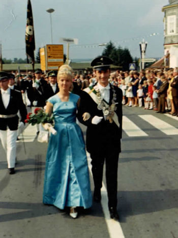 Königspaar 1968/1969 Hubert Padberg und Anita Padberg
