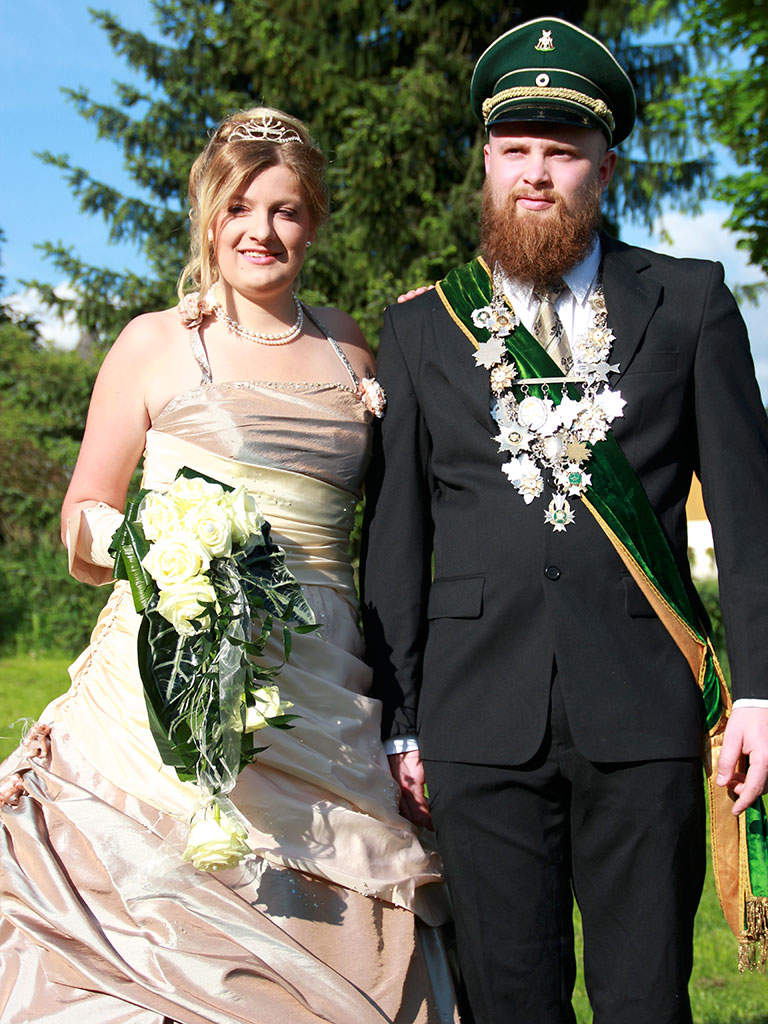 Königspaar 2014/2015 Jens Sander und Sarah Padberg