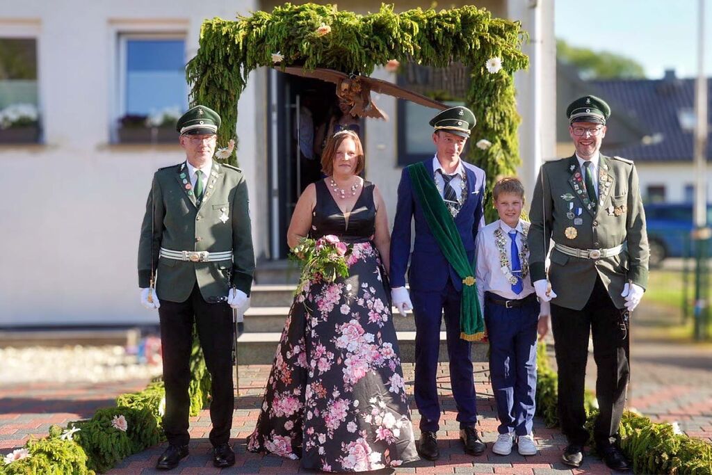 Königspaar 2025/2026 Alexander Fabick und Janina Fabick